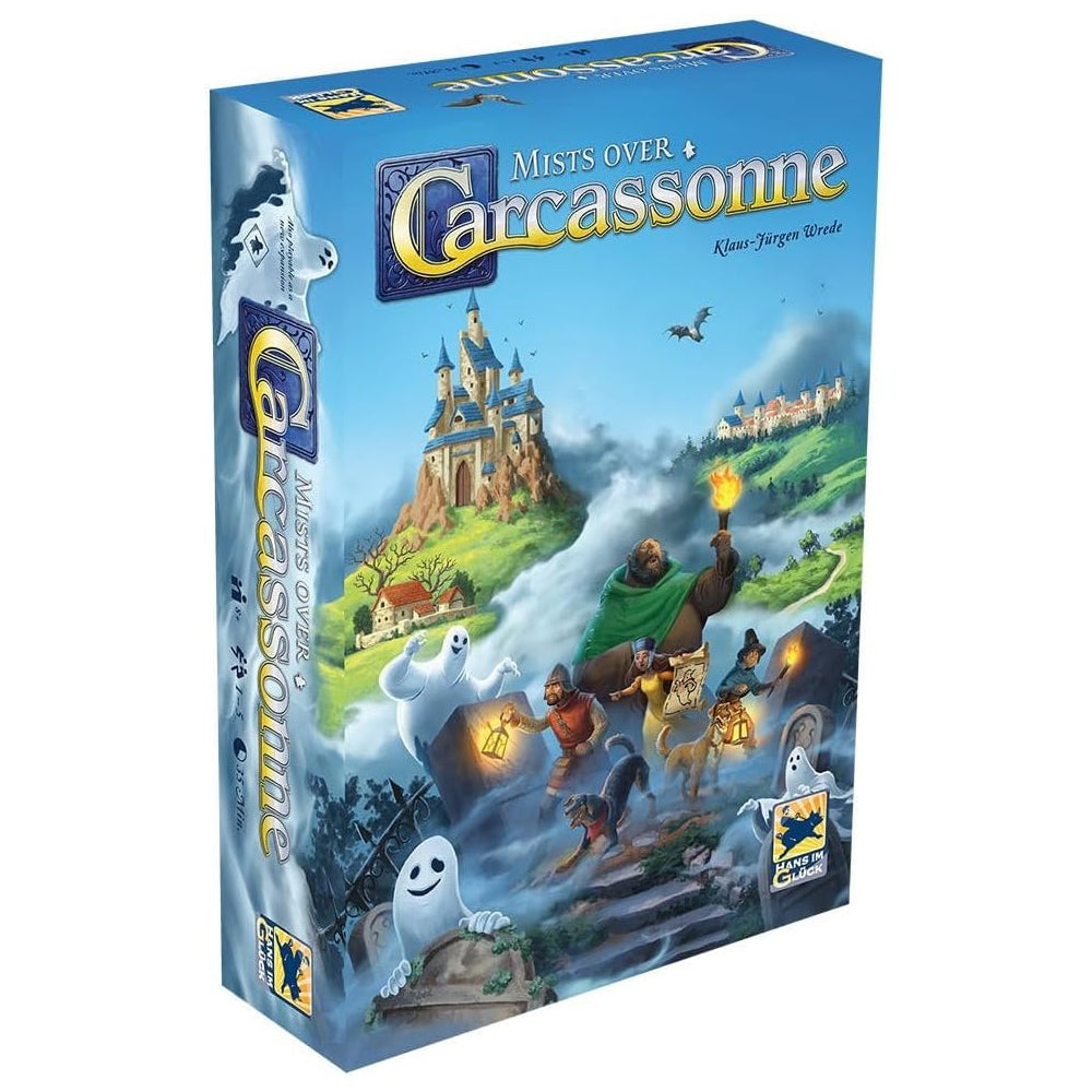 Mists over Caracassone Cooperative Board Game - Age 8+ 1-5 Players - Z-Man