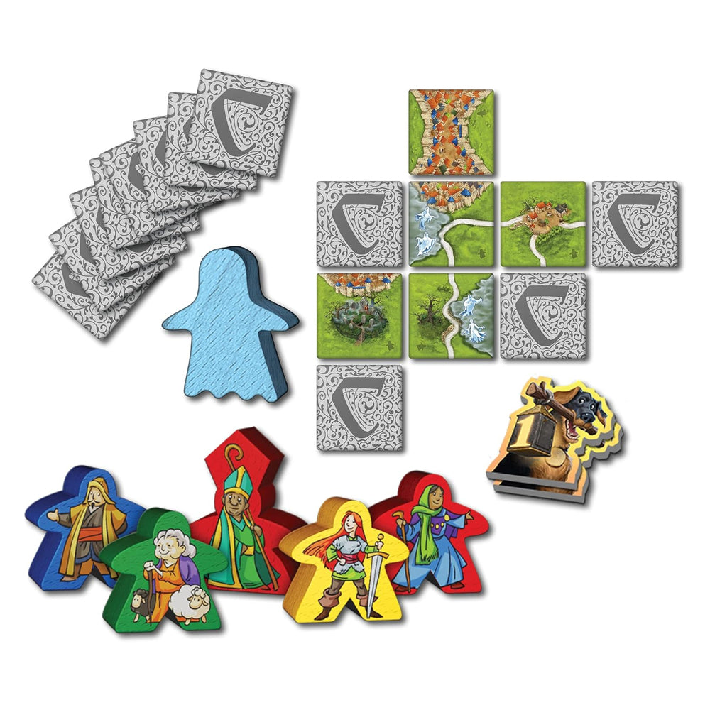 Mists over Caracassone Cooperative Board Game - Age 8+ 1-5 Players - Z-Man