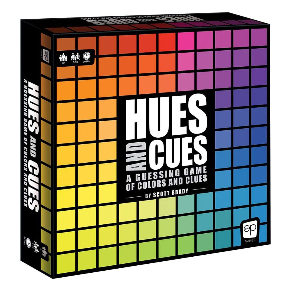 Hues and Cues Board Game - Age 8+ 3-10 Players - USAopoly