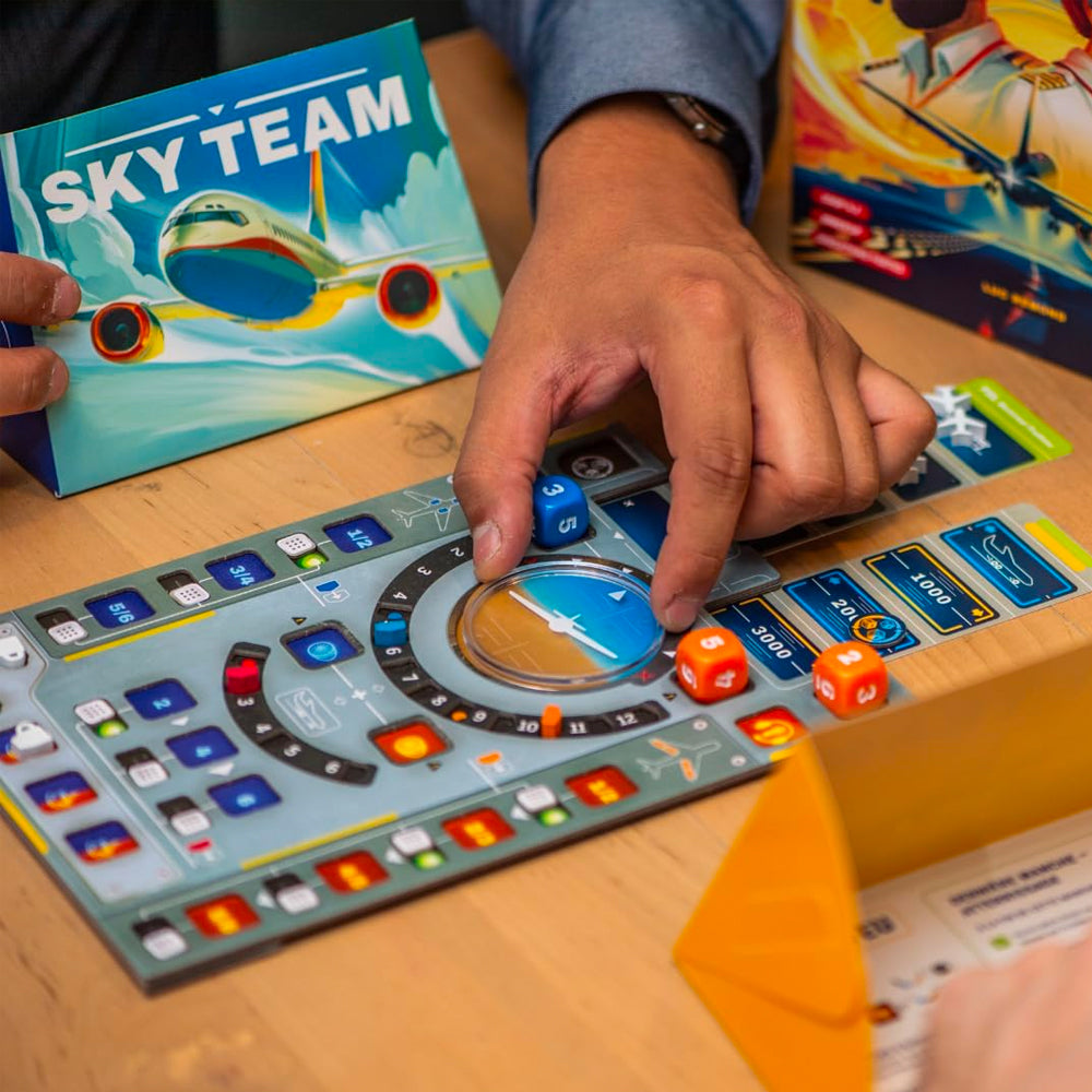 Sky Team - Co-op Board Game - 2 Players Age 14+ Scorpion Masque