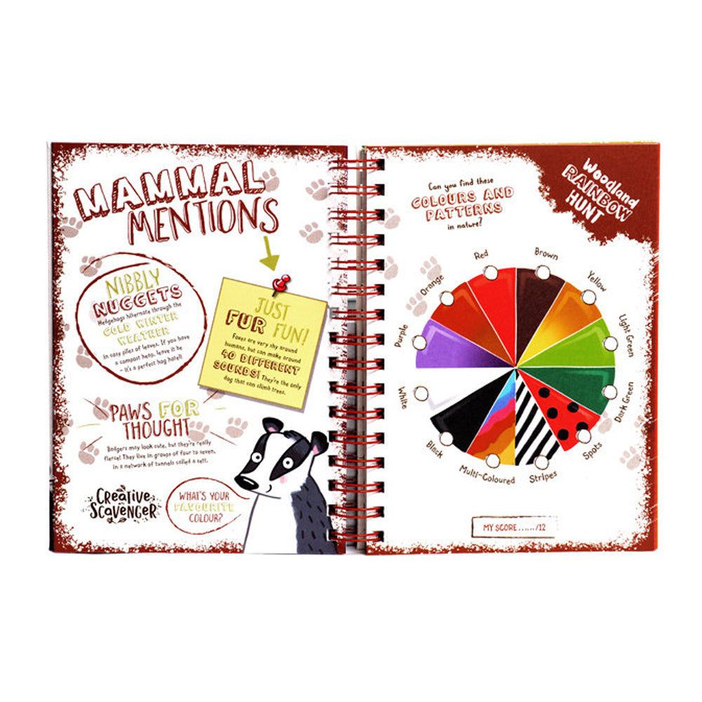 Creative Scavenger Woodland Hunt - Outdoor Scavenger Activity Pack Age 3+