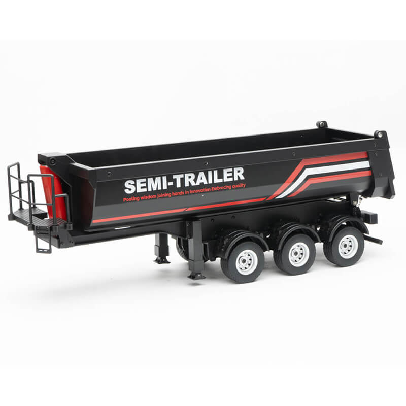 HuiNa CY1509 Black Truck Trailer for 1501 Scania Cabs