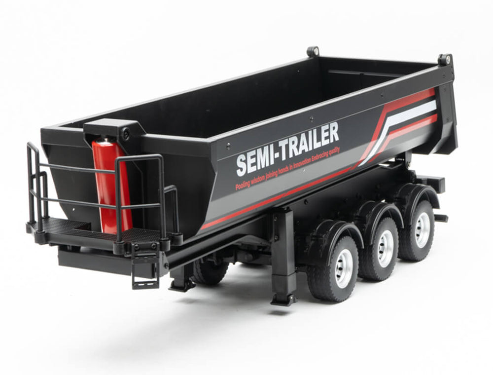 HuiNa CY1509 Black Truck Trailer for 1501 Scania Cabs