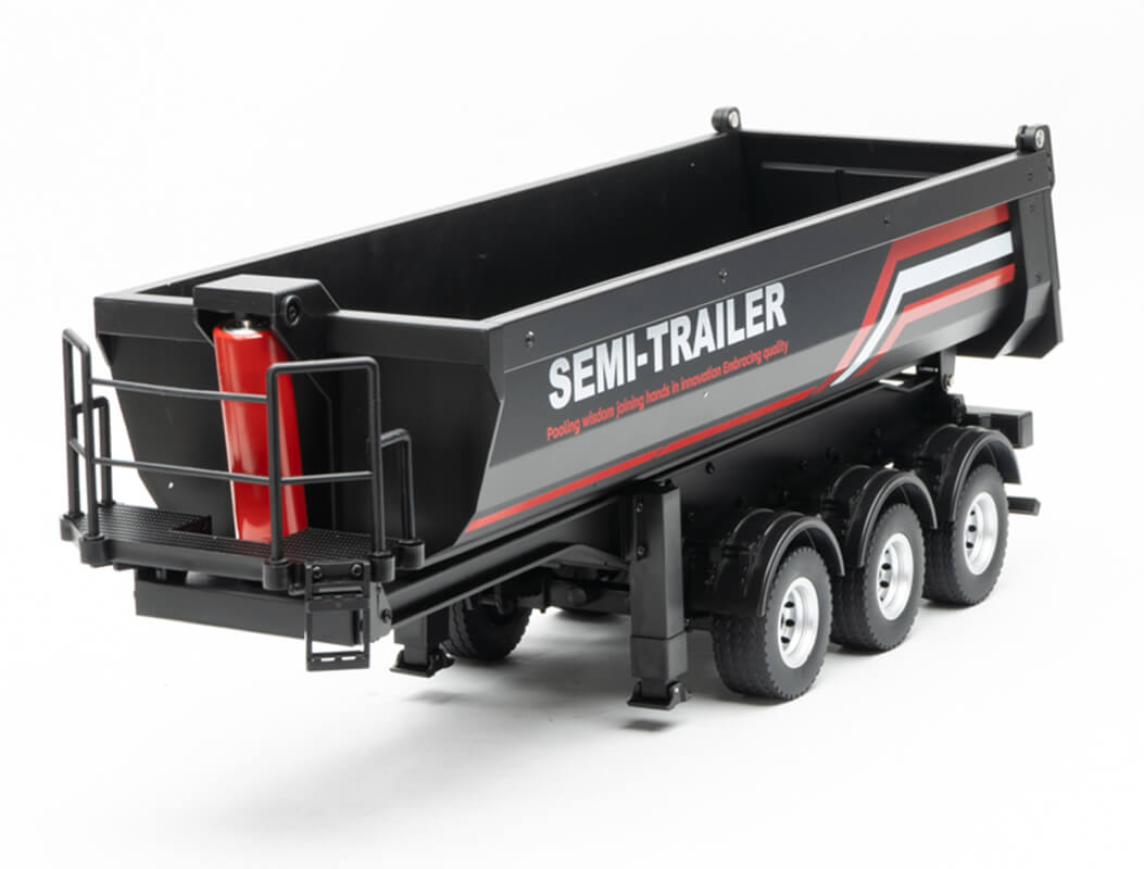 HuiNa CY1509 Black Truck Trailer for 1501 Scania Cabs