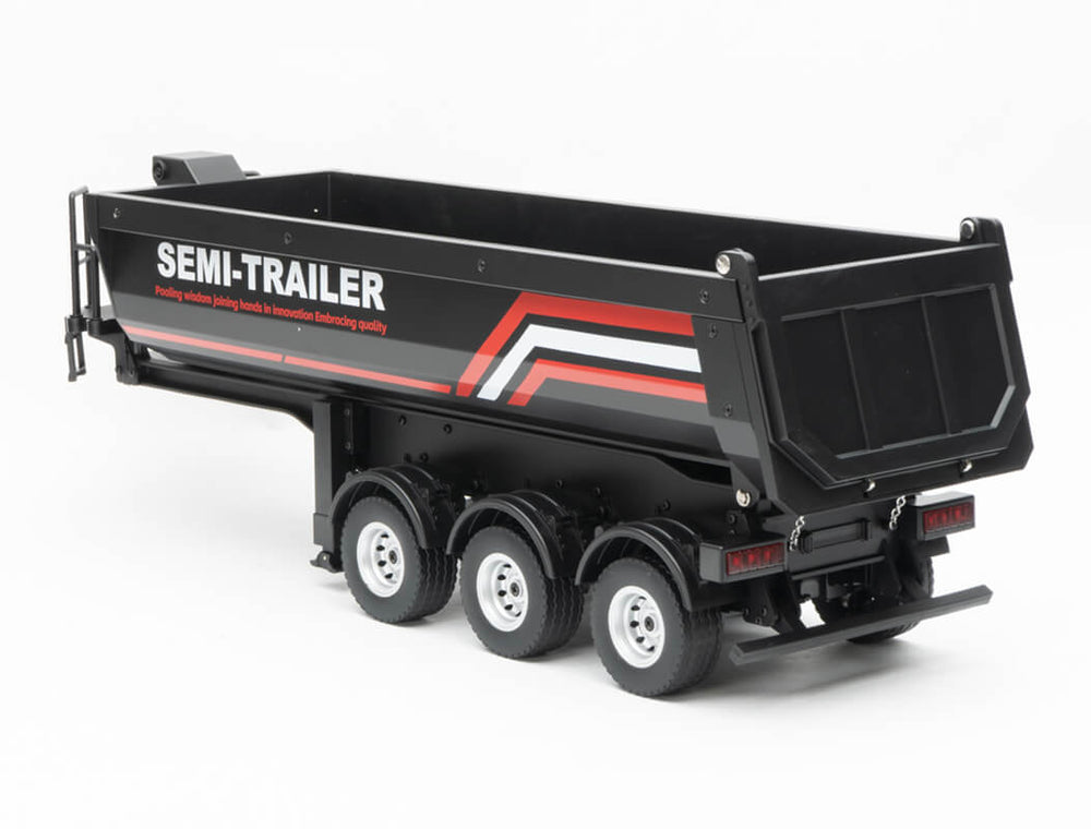HuiNa CY1509 Black Truck Trailer for 1501 Scania Cabs