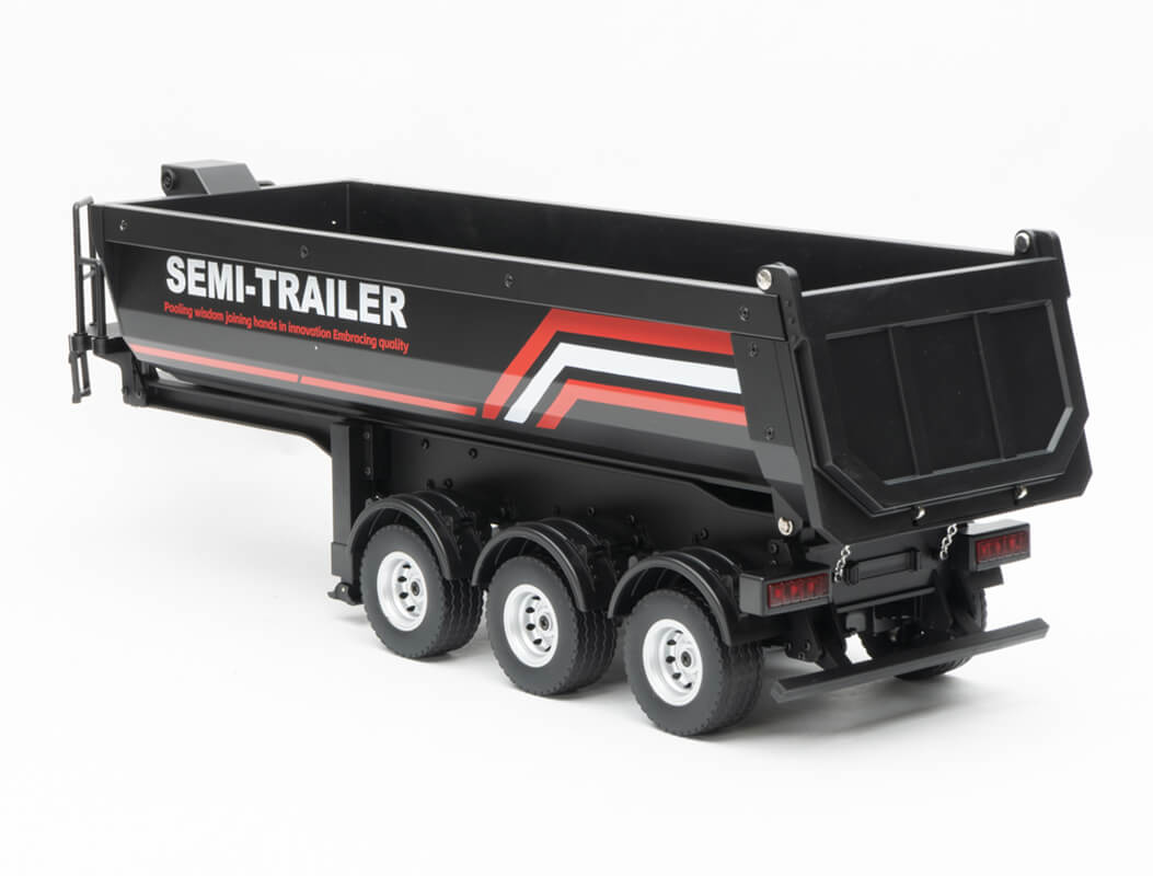 HuiNa CY1509 Black Truck Trailer for 1501 Scania Cabs - image 3