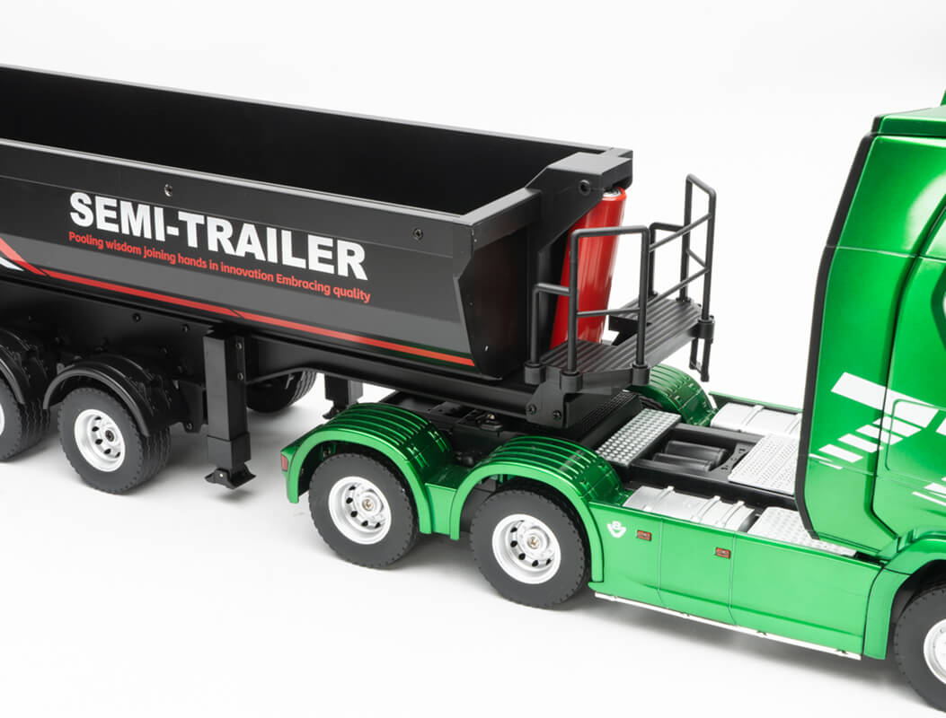 HuiNa CY1509 Black Truck Trailer for 1501 Scania Cabs - image 6