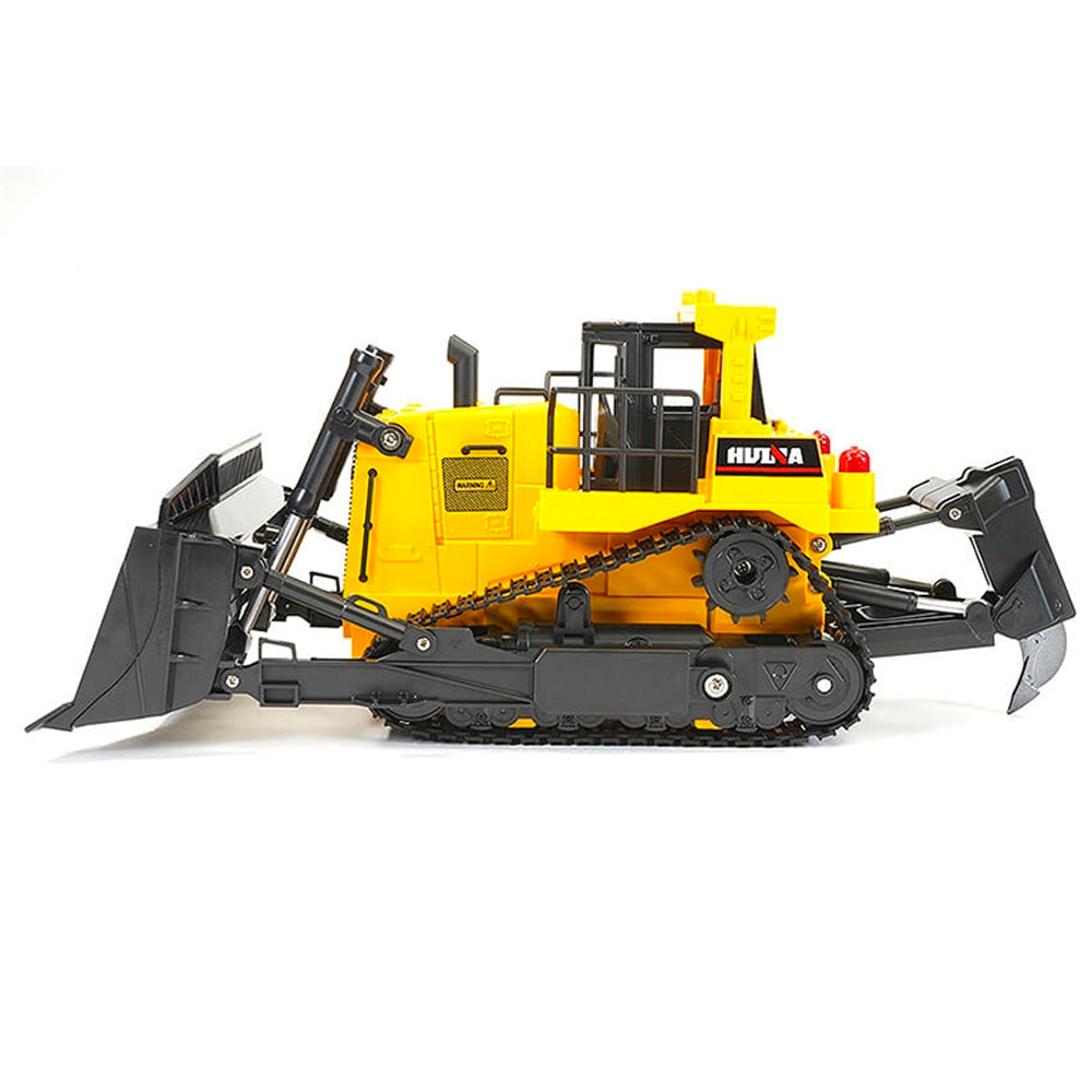 HuiNa CY1554 RC Heavy Bulldozer 2.4Ghz 11Ch w/Diecast Grab RTR 1:16 RC Model