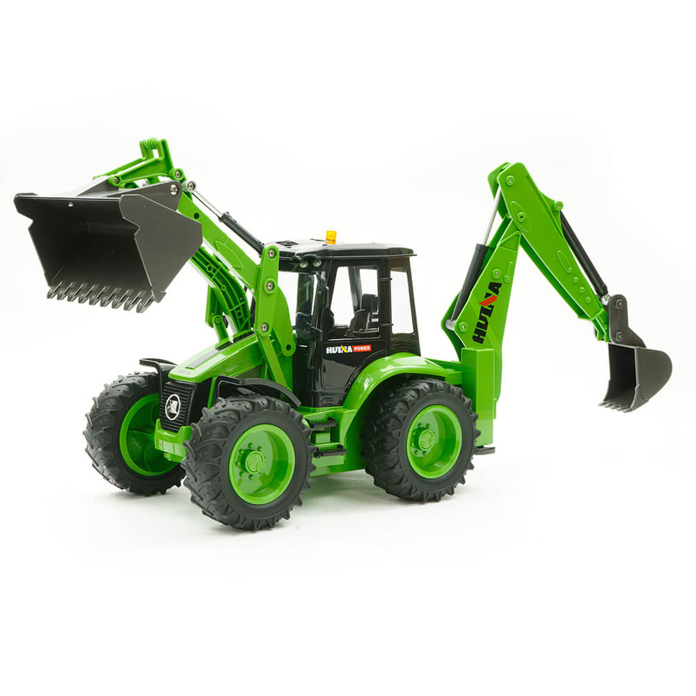 HuiNa 1:14 RC Backhoe Excavator Tractor 2.4G 9Ch
