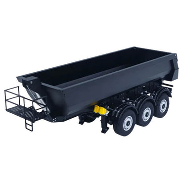 Huina Scania K770S Kabolite 3X Axle Metal Trailer - Black