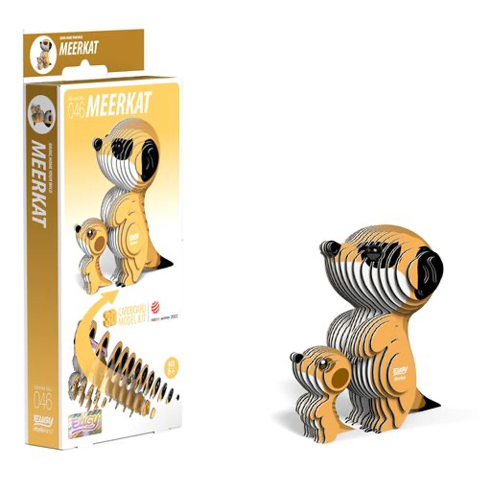EUGY 3D Meerkat No.46 Model Craft Kit