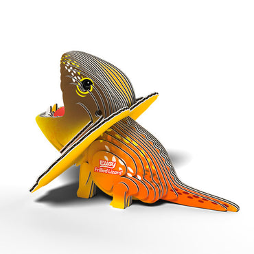 EUGY 3D Frilled Lizard No.108 Model Craft Kit