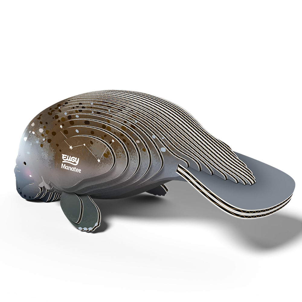 EUGY Manatee No.122 3D Model Craft Kit