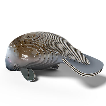 EUGY Manatee No.122 3D Model Craft Kit