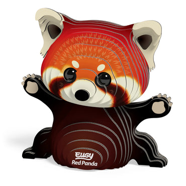 EUGY Red Panda No.126 3D Model Craft Kit