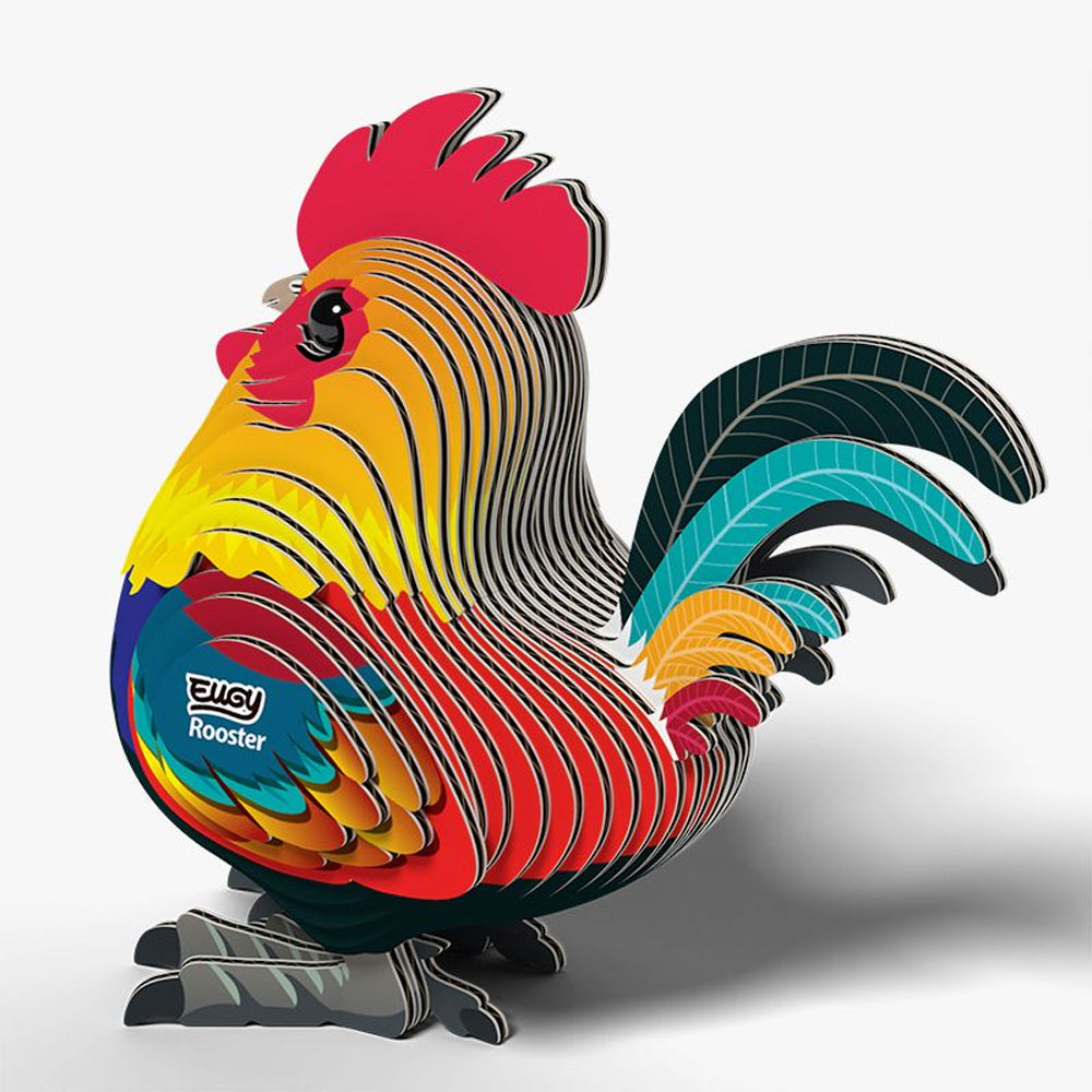EUGY 3D Rooster No.133 Model Craft Kit