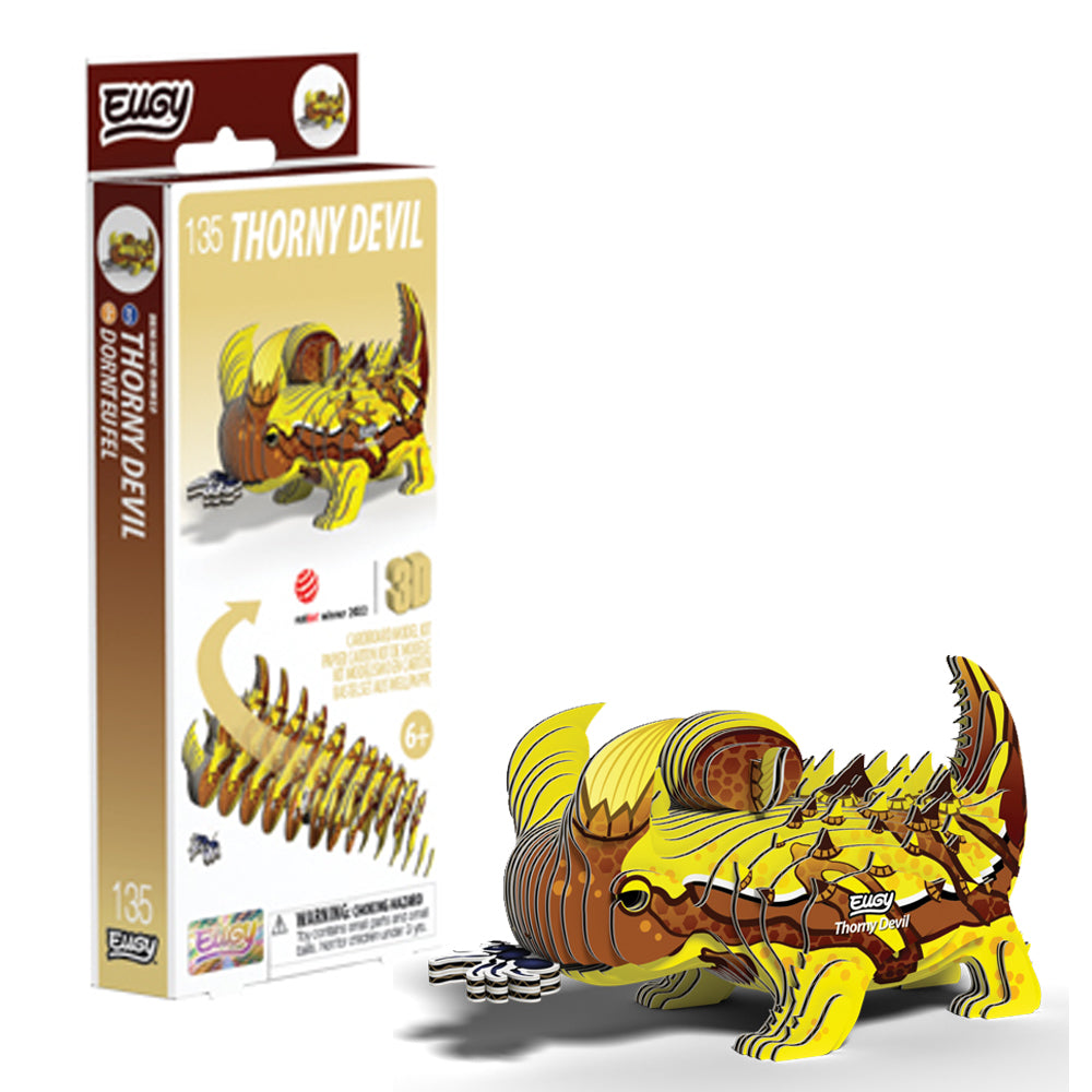 EUGY 3D Thorny Devil No.135 Model Craft Kit