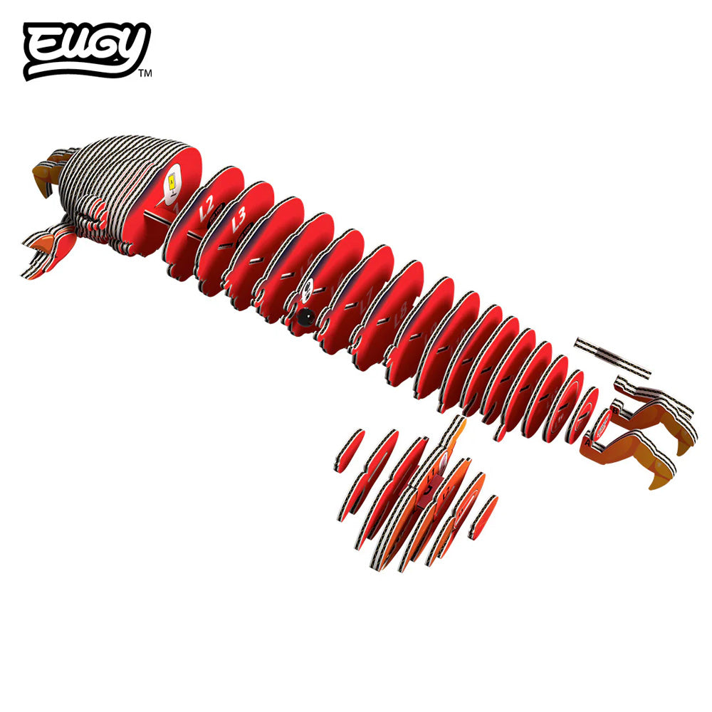 EUGY Crab No.144 3D Model Craft Kit
