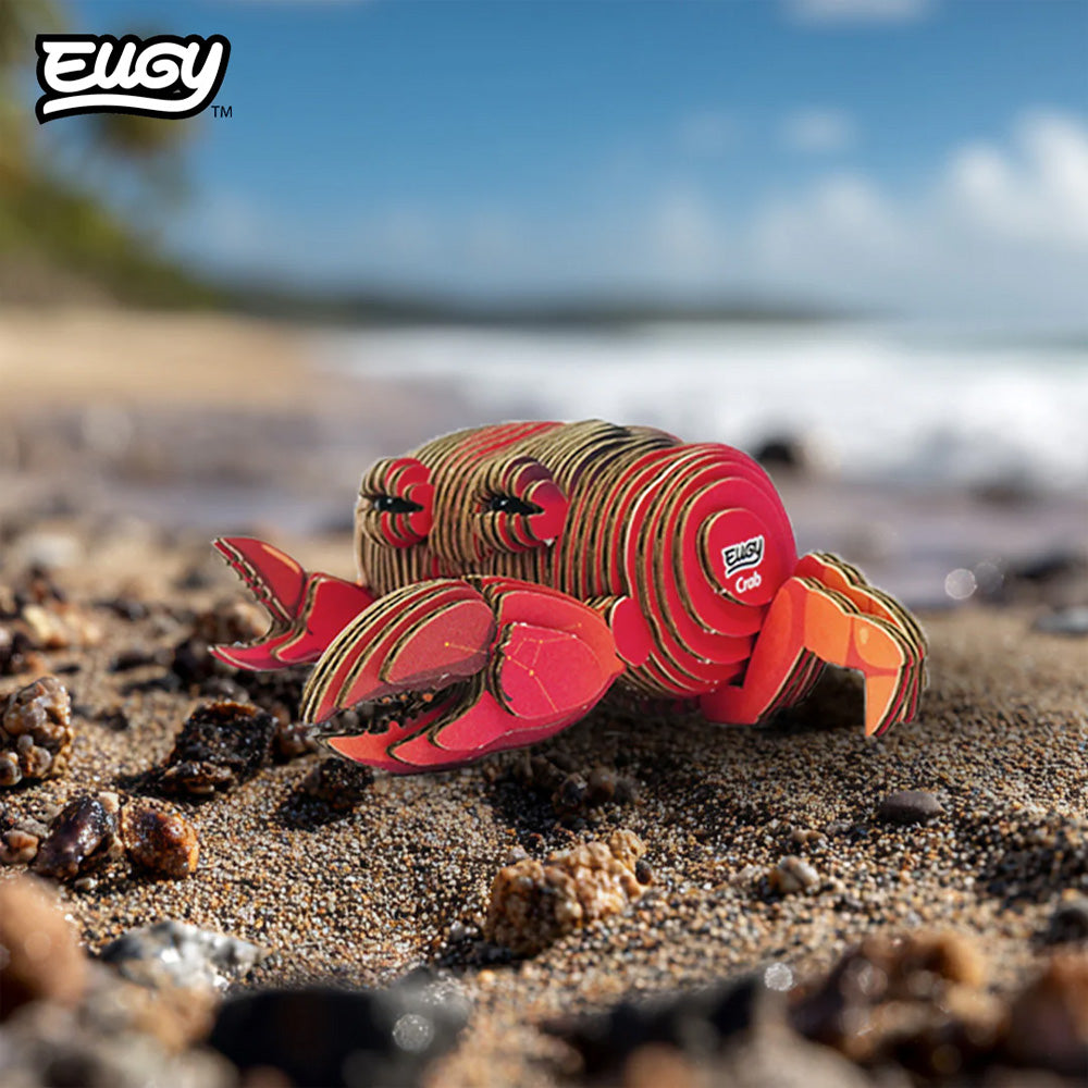EUGY Crab No.144 3D Model Craft Kit
