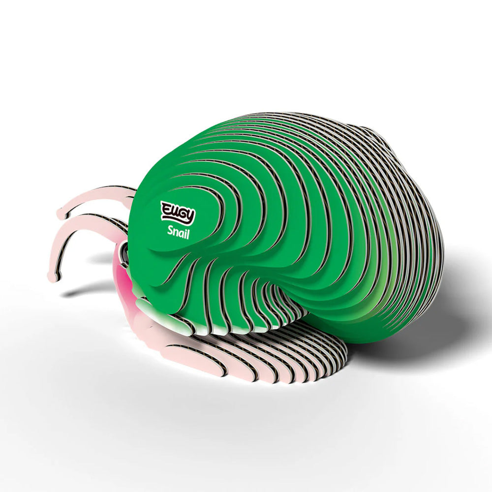 EUGY Snail No.143 3D Model Craft Kit