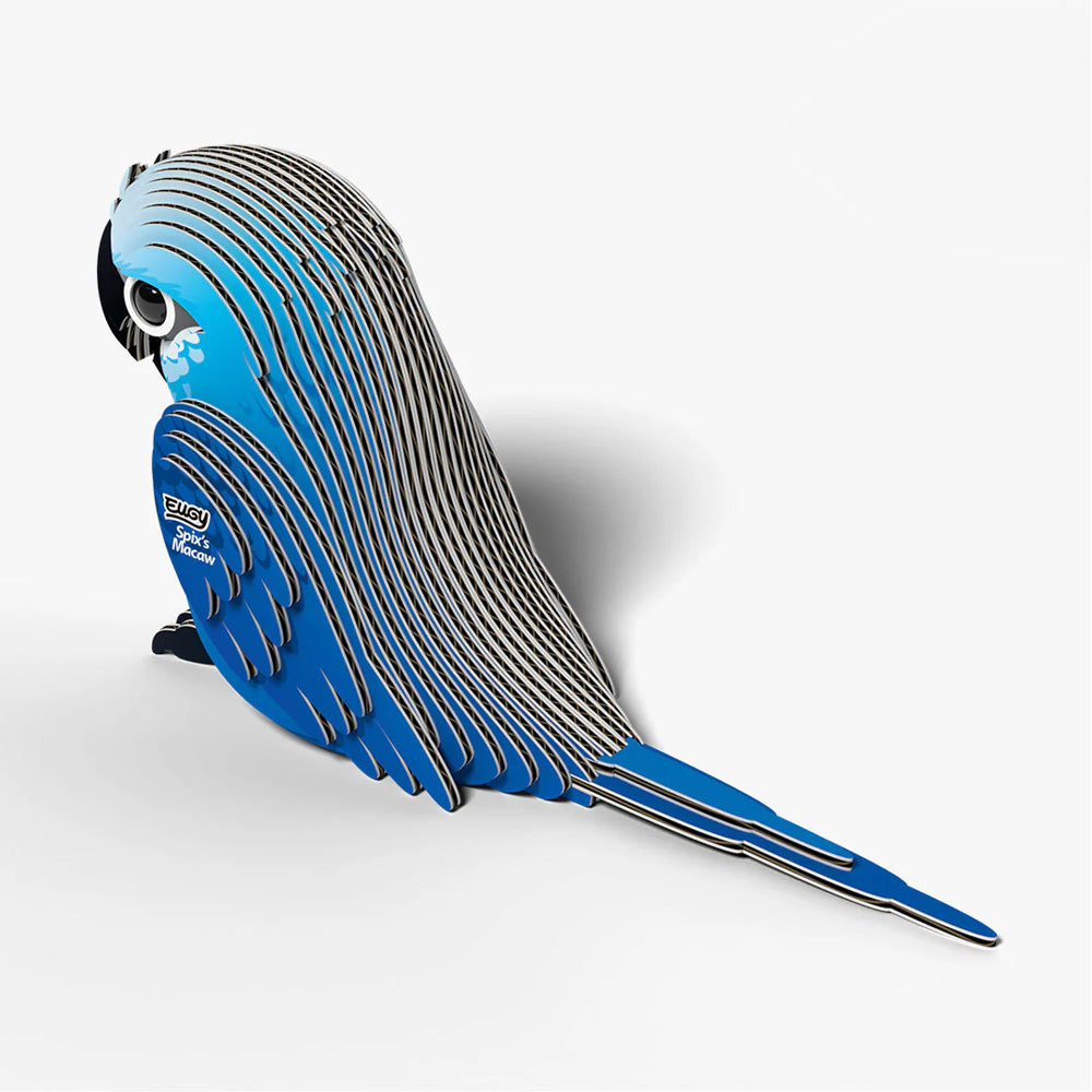 EUGY Spix's Macaw No.123 3D Model Craft Kit