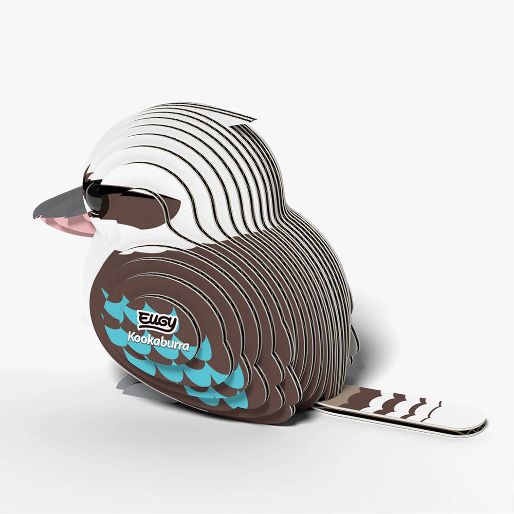 EUGY Kookaburra No.27 3D Model Craft Kit