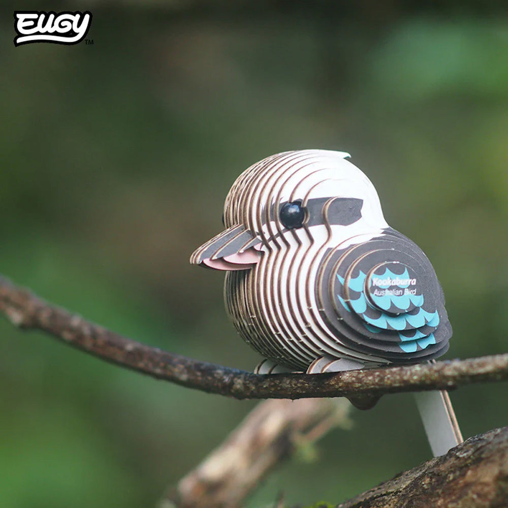 EUGY Kookaburra No.27 3D Model Craft Kit