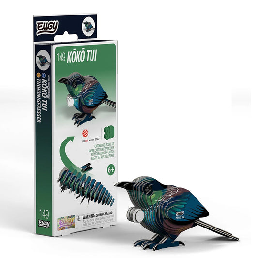 EUGY Koko Tui No.149 3D Model Craft Kit