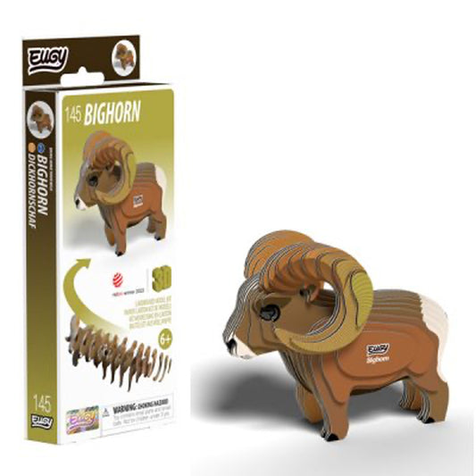 EUGY Bighorn No.145 3D Model Craft Kit