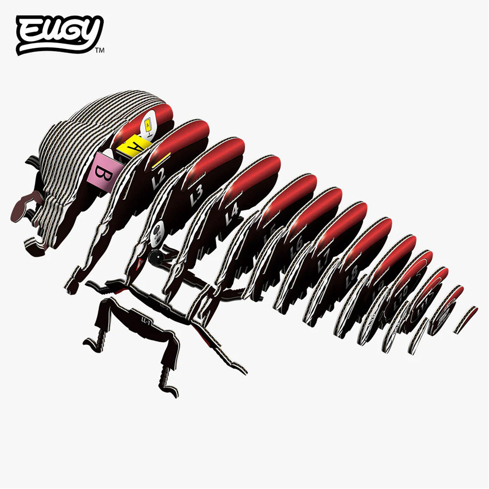 EUGY Goliath Beetle No.111 3D Model Craft Kit