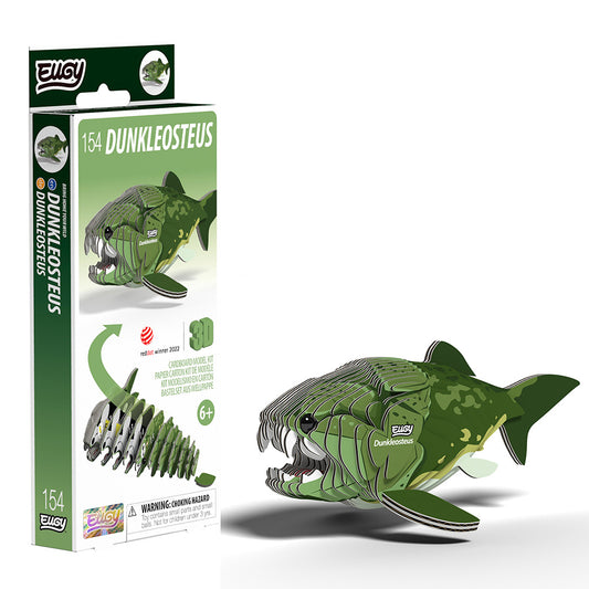 EUGY Dunkleosteus No.154 3D Model Craft Kit