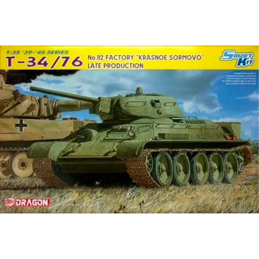Dragon 6479 T-34/76 112 Factory Late Prod. Krasnoe Sormovo 1:35 Tank  Model Kit