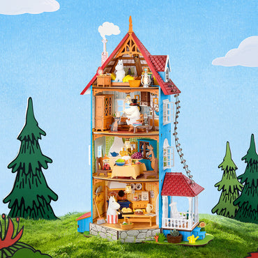 Rolife Moomins Moominhouse DIY Miniature House Model Kit DA009