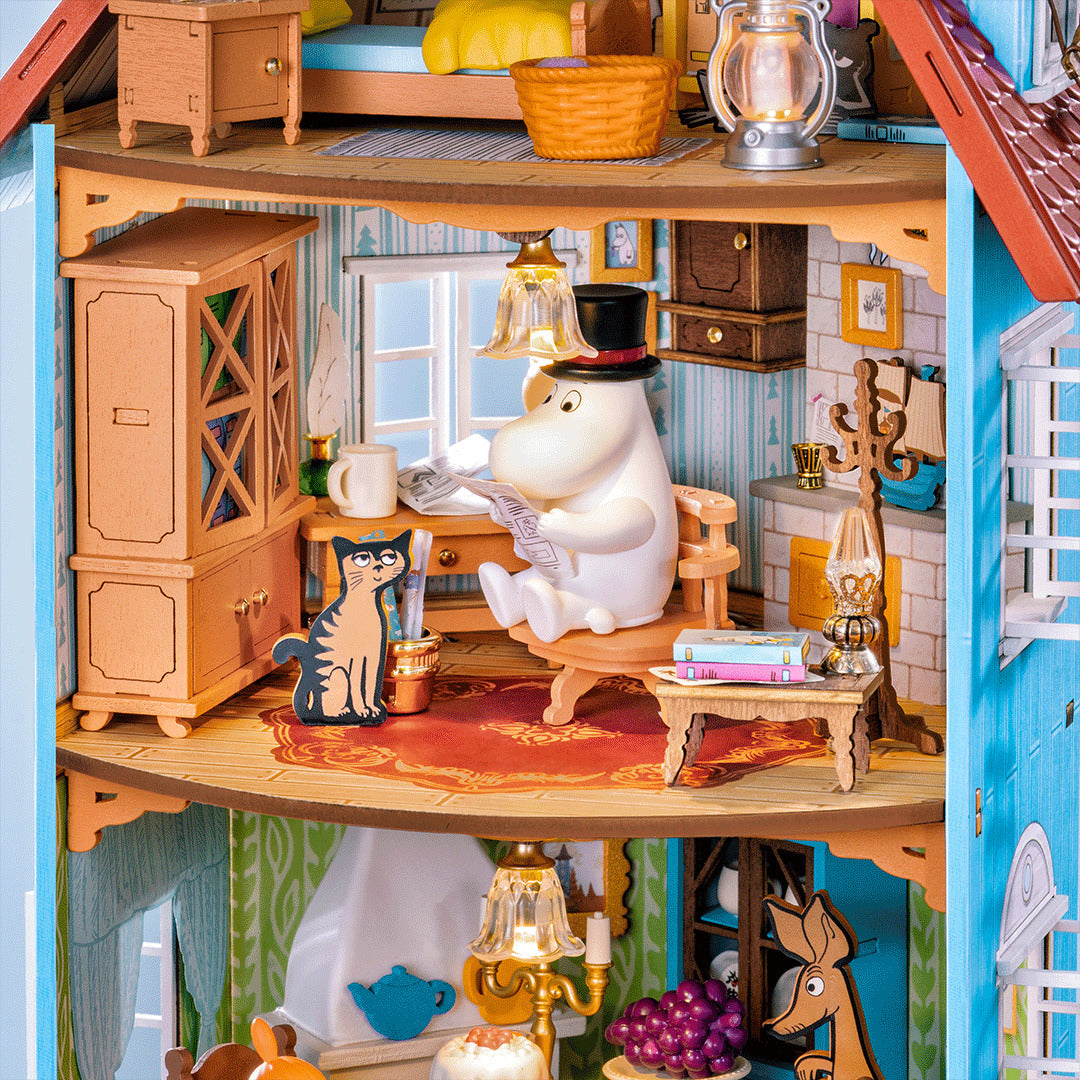 Rolife Moomins Moominhouse DIY Miniature House Model Kit DA009