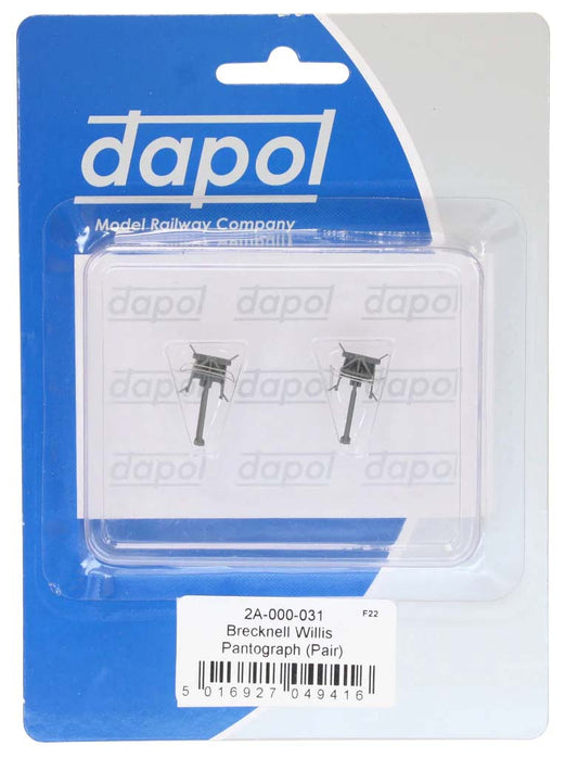 Dapol Brecknell Willis Pantograph (Pair) DA2A-000-031 N Gauge