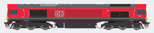 Dapol Class 66 001 DB Red DA2D-066-001 N Gauge