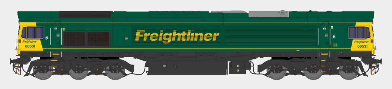 Dapol Class 66 531 Freightliner Original (DCC-Sound) DA2D-066-003S N Gauge