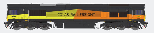 Dapol Class 66 846 Colas Rail Freight (DCC-Fitted) DA2D-066-009D N Gauge