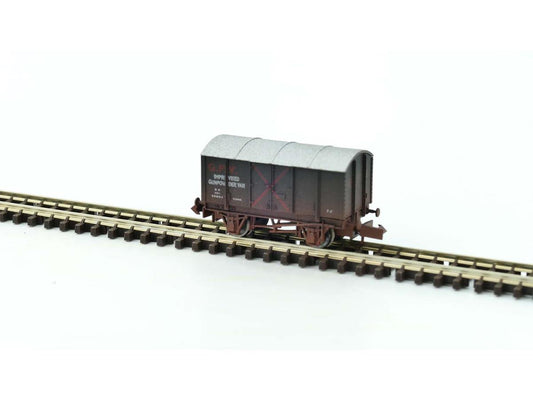 Dapol Gunpowder Van SR Improvised GVP 59064 Weathered DA2F-013-086 N Gauge