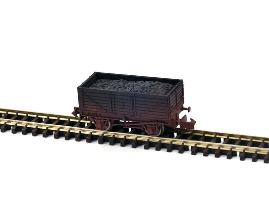 Dapol 7 Plank Wagon Bersham 5738 Weathered DA2F-071-069 N Gauge