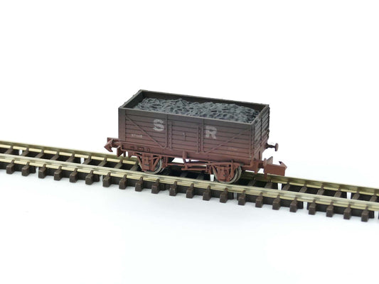 Dapol 7 Plank Wagon SR 37445 Weathered 2F-071-071 N Gauge