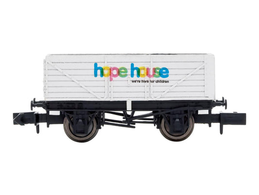 Dapol 7 Plank Wagon Hope House Children's Hospices Weathered 2F-071-117 N Gauge