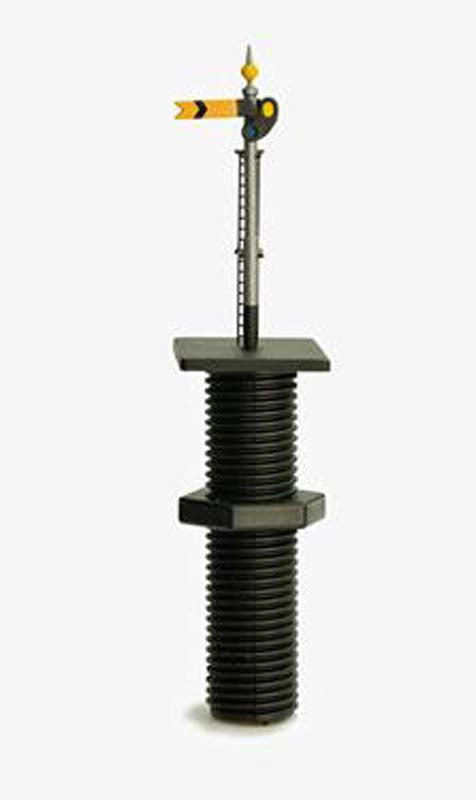 Dapol GWR Distant Round Post Signal N Gauge DA2L-001-004