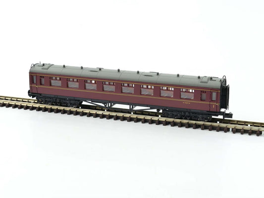 Dapol 2P-000-004  Collett Coach Composite BR Maroon W7001W N Gauge