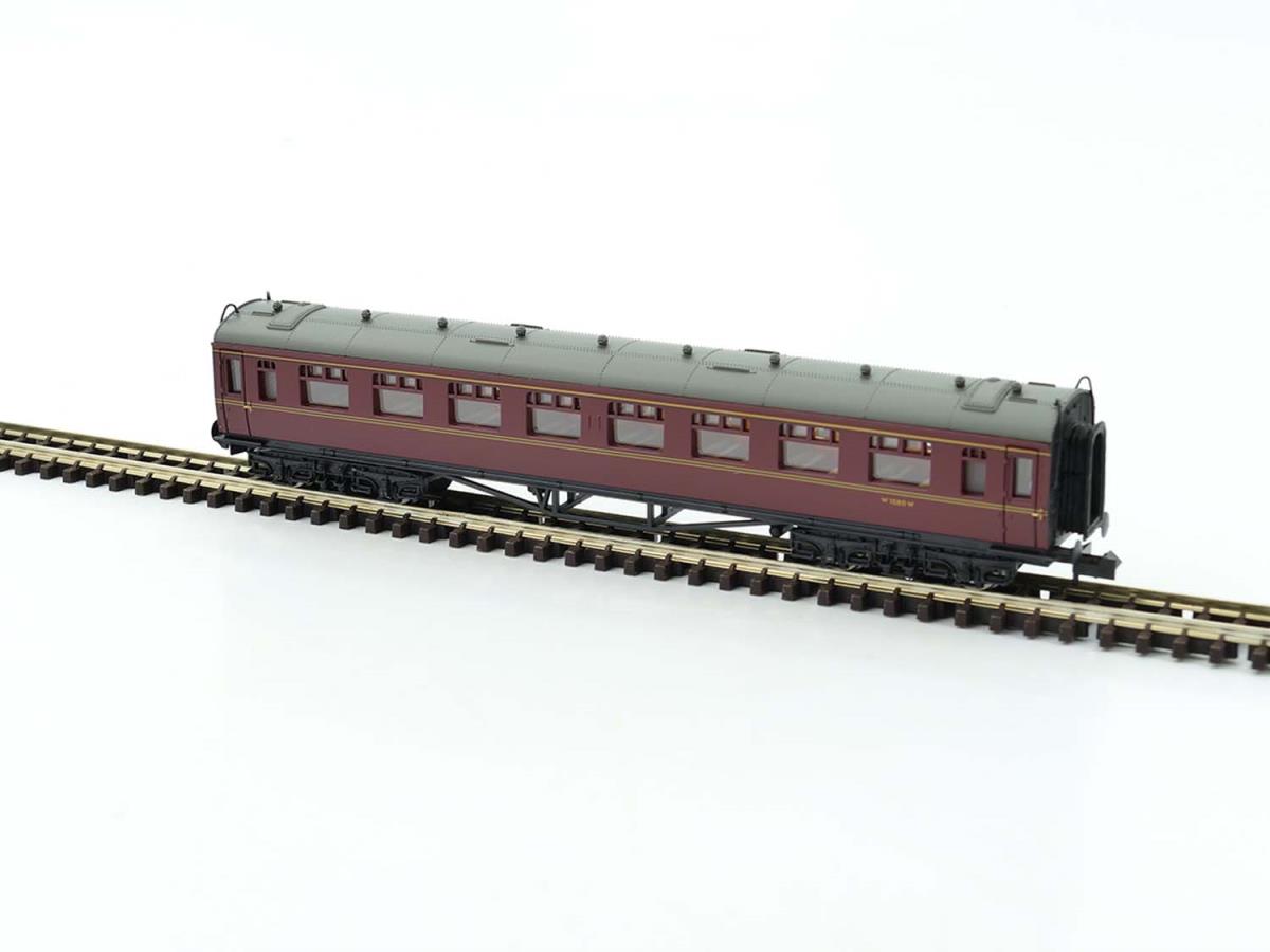 Dapol 2P-000-106  Collett Coach Second BR Maroon W1080W N Gauge