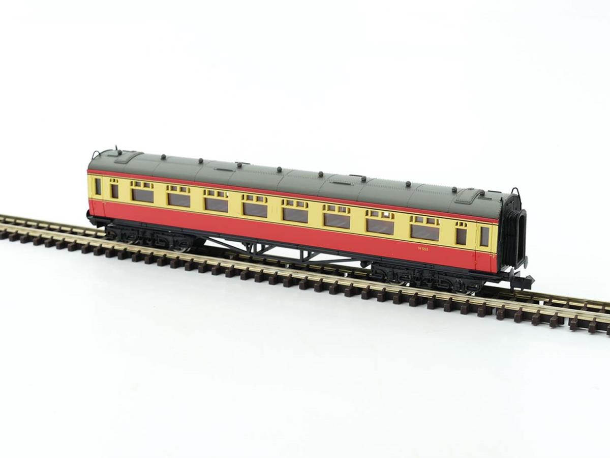 Dapol 2P-000-135  Collett Coach Second BR Crimson/Cream W553 N Gauge