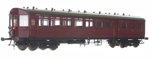 Dapol 2P-004-014  Autocoach GWR Twin Cities Chocolate/Cream 187 N Gauge