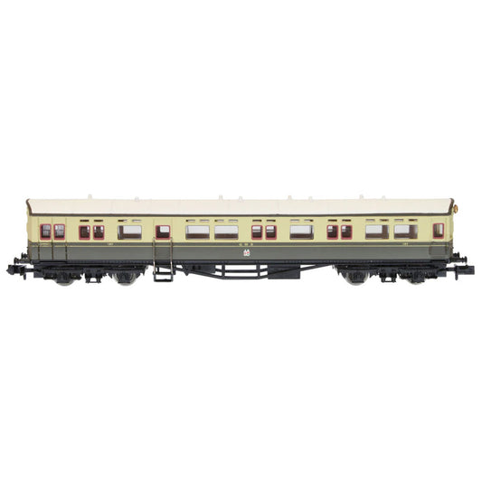 Dapol 2P-004-014  Autocoach GWR Twin Cities Chocolate/Cream 187 N Gauge