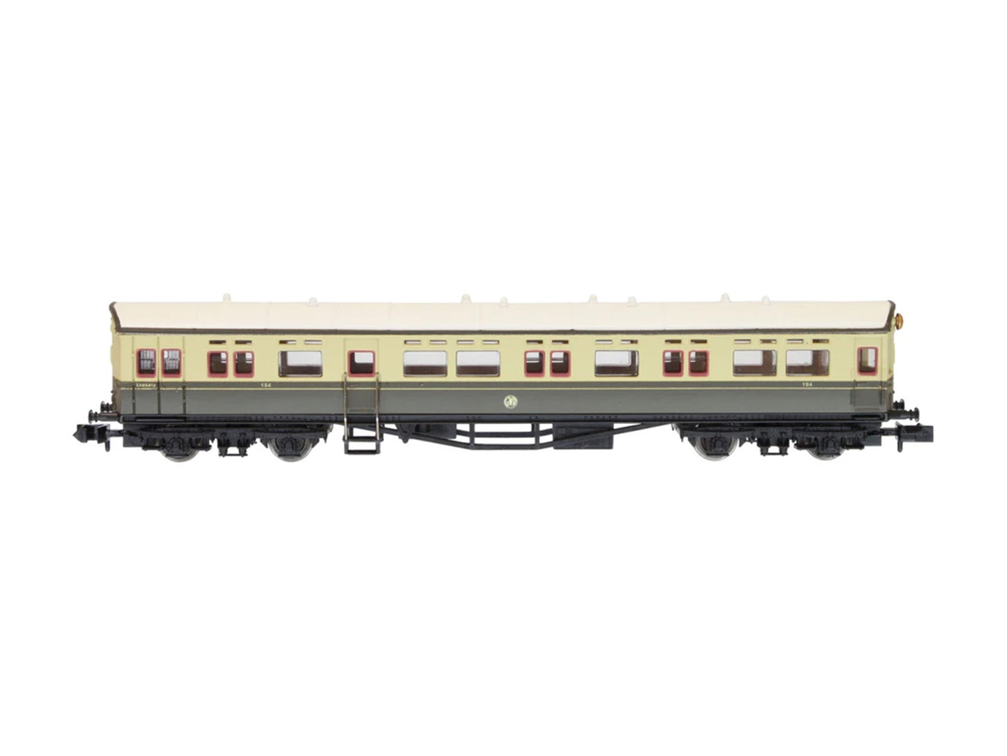 Dapol 2P-004-015  Autocoach GWR Shirtbutton Chocolate/Cream 194 N Gauge