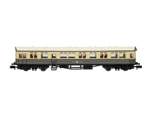 Dapol 2P-004-017  Autocoach GWR Crest Chocolate/Cream 192 N Gauge